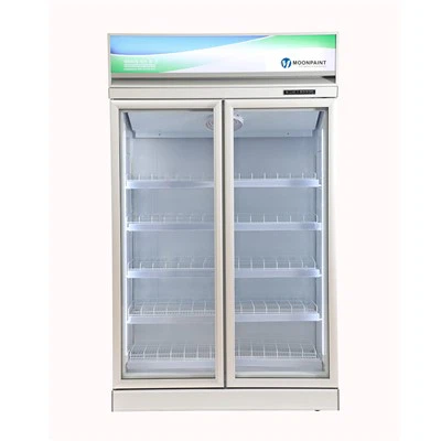 Răcitor de băuturi vertical cu ușă dublă