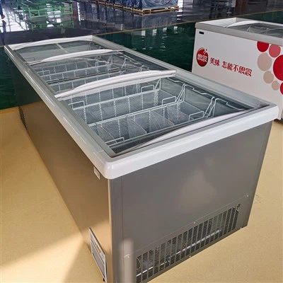 Supermarket Deep Cufăr Congelator